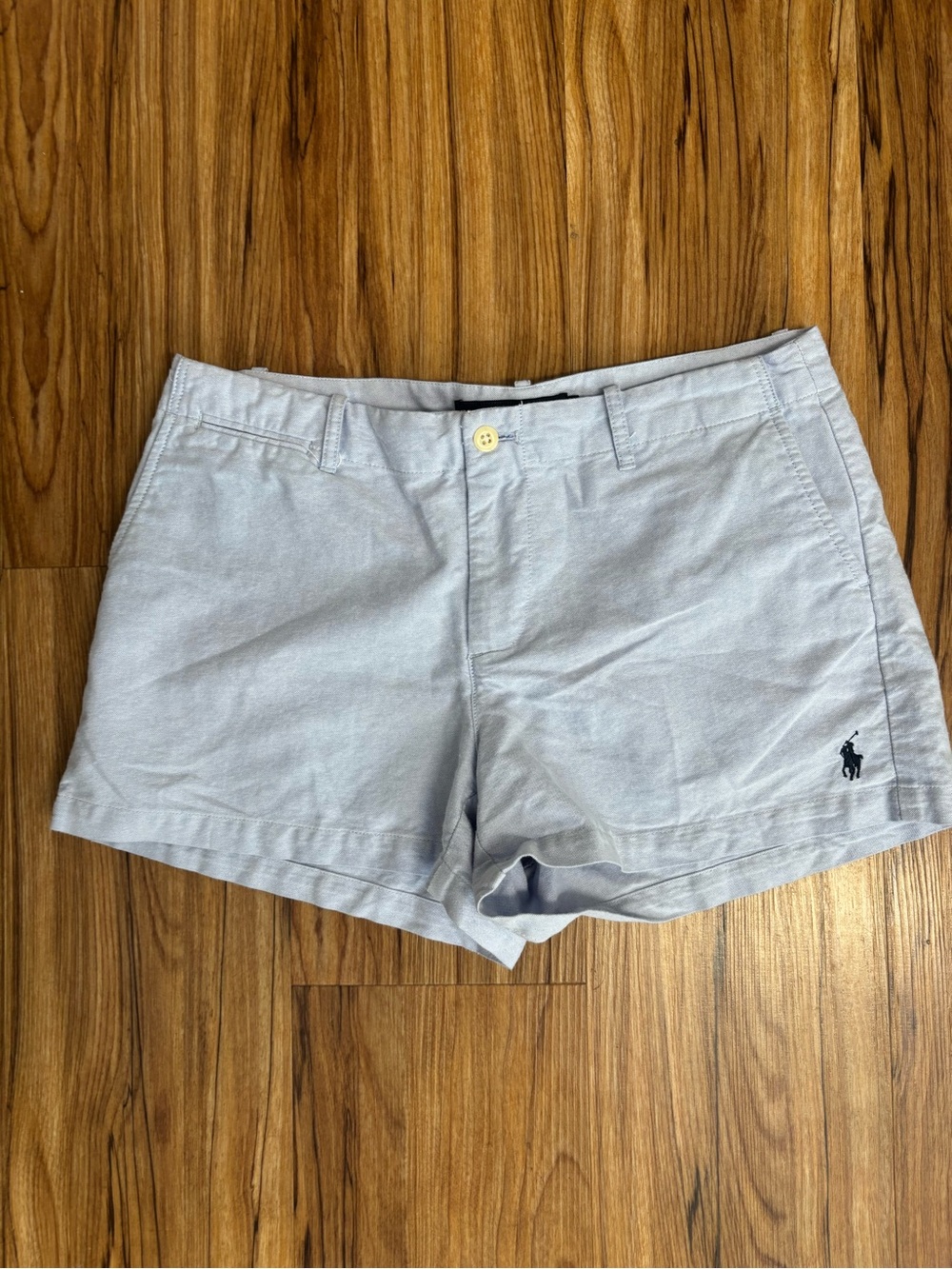 Polo by Ralph Lauren Light Blue Women's Chino Shorts
